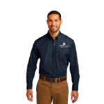 Port Authority Men's Long Sleeve Poplin Shirt